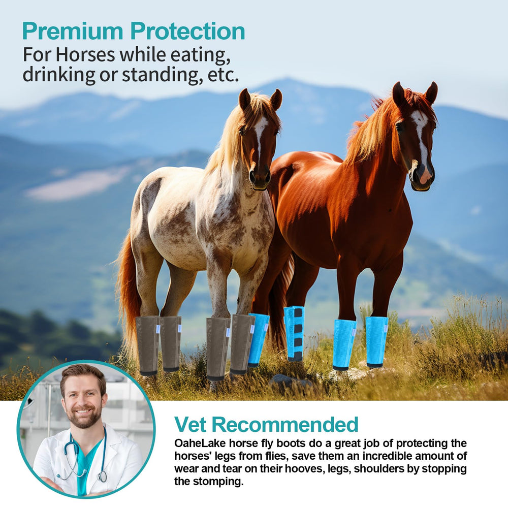 OAHELAKE eight-color options offer versatile style for horses.