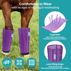 OAHELAKE secure stay-put double stays keep boots in place