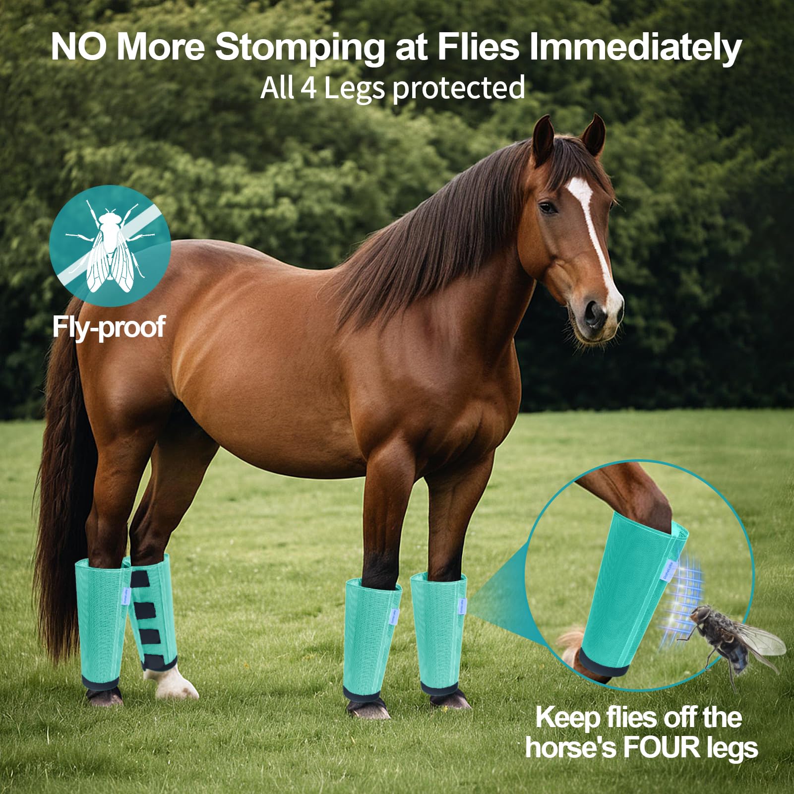 OAHELAKE breathable loose-fit leg wraps prevent rubs on daily rides.