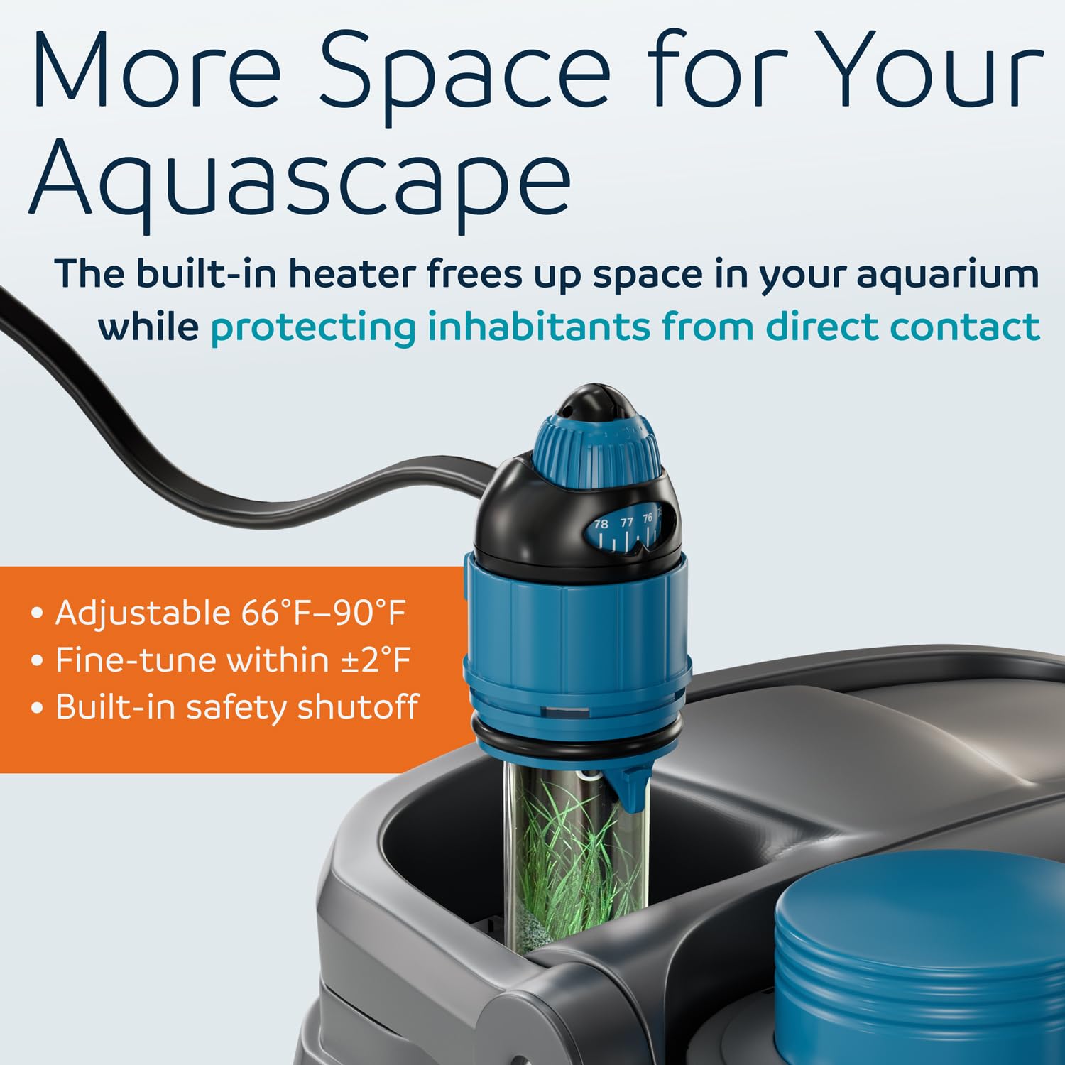 OASE BioMaster 2 Thermo 600 included fittings simplify setup and connections.
