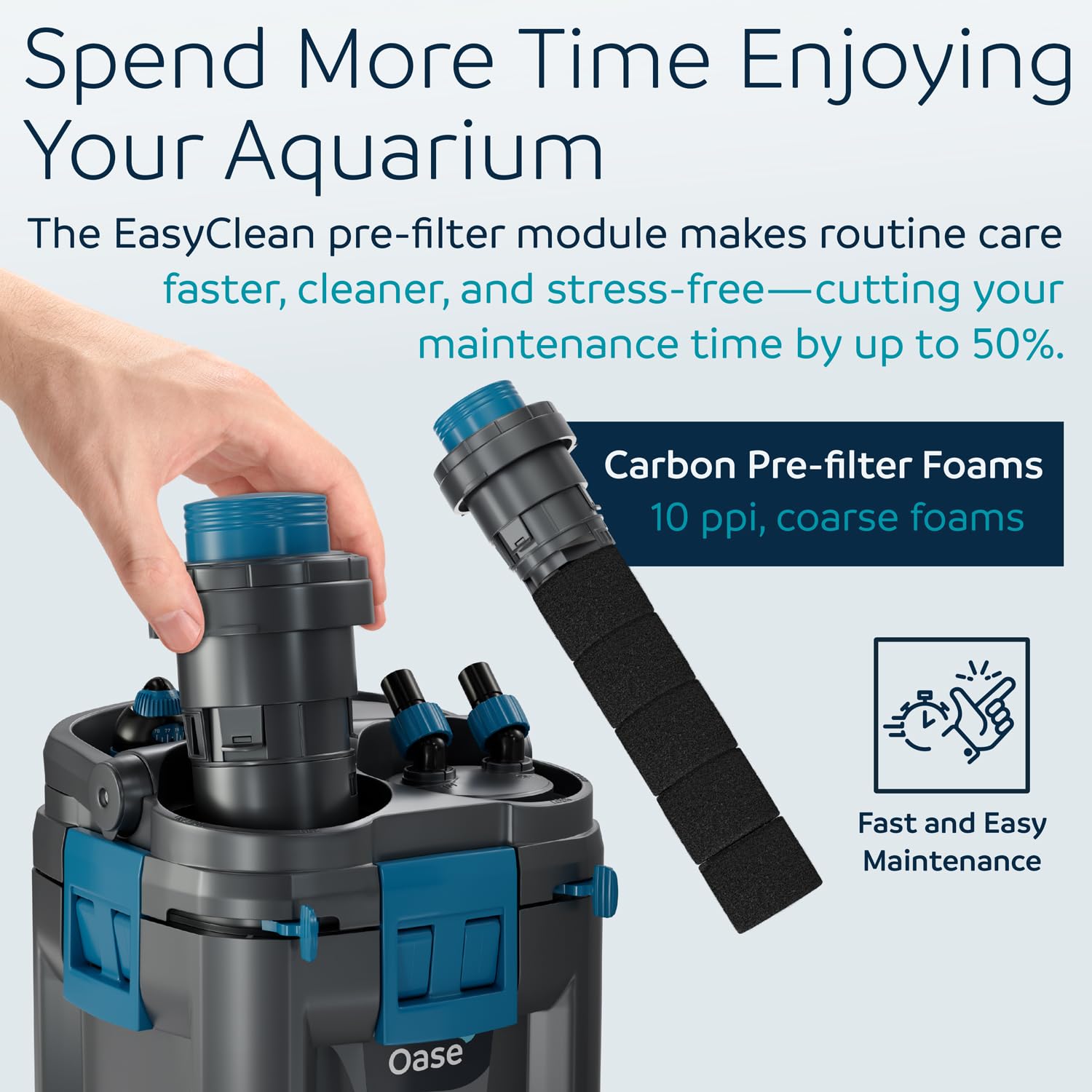 OASE BioMaster 2 Thermo 600 sealed 4-stage filtration delivers crystal-clear water for tanks.
