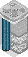 OASE Biomaster activated-carbon foam improving water clarity and absorbing impurities