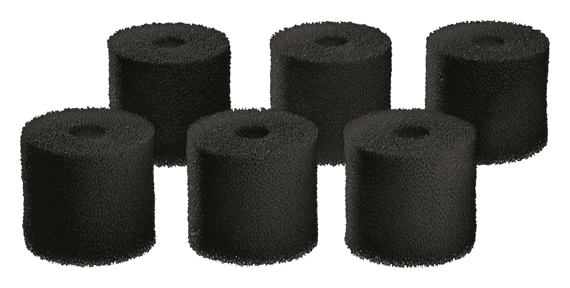 OASE Biomaster carbon pre-filter foam set with six replacements for clear aquarium water
