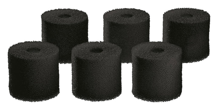 OASE Biomaster carbon pre-filter foam set with six replacements for clear aquarium water