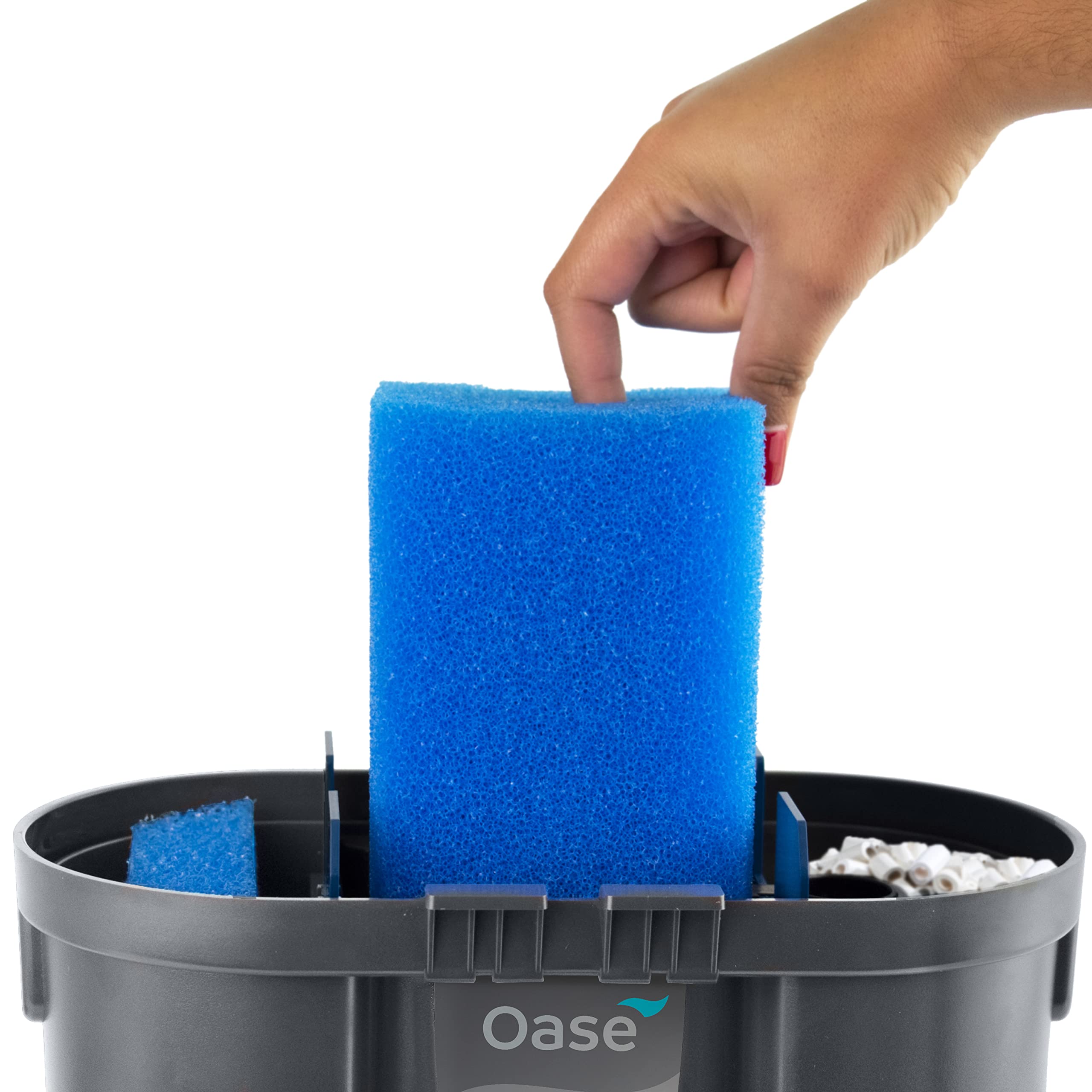 OASE Filtosmart Thermo 100 diffuser and spray bar improve surface oxygen