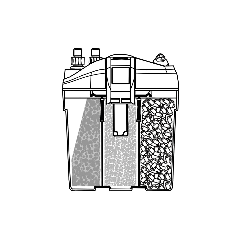 OASE Filtosmart Thermo 100 large filter surface boosts filtration capacity