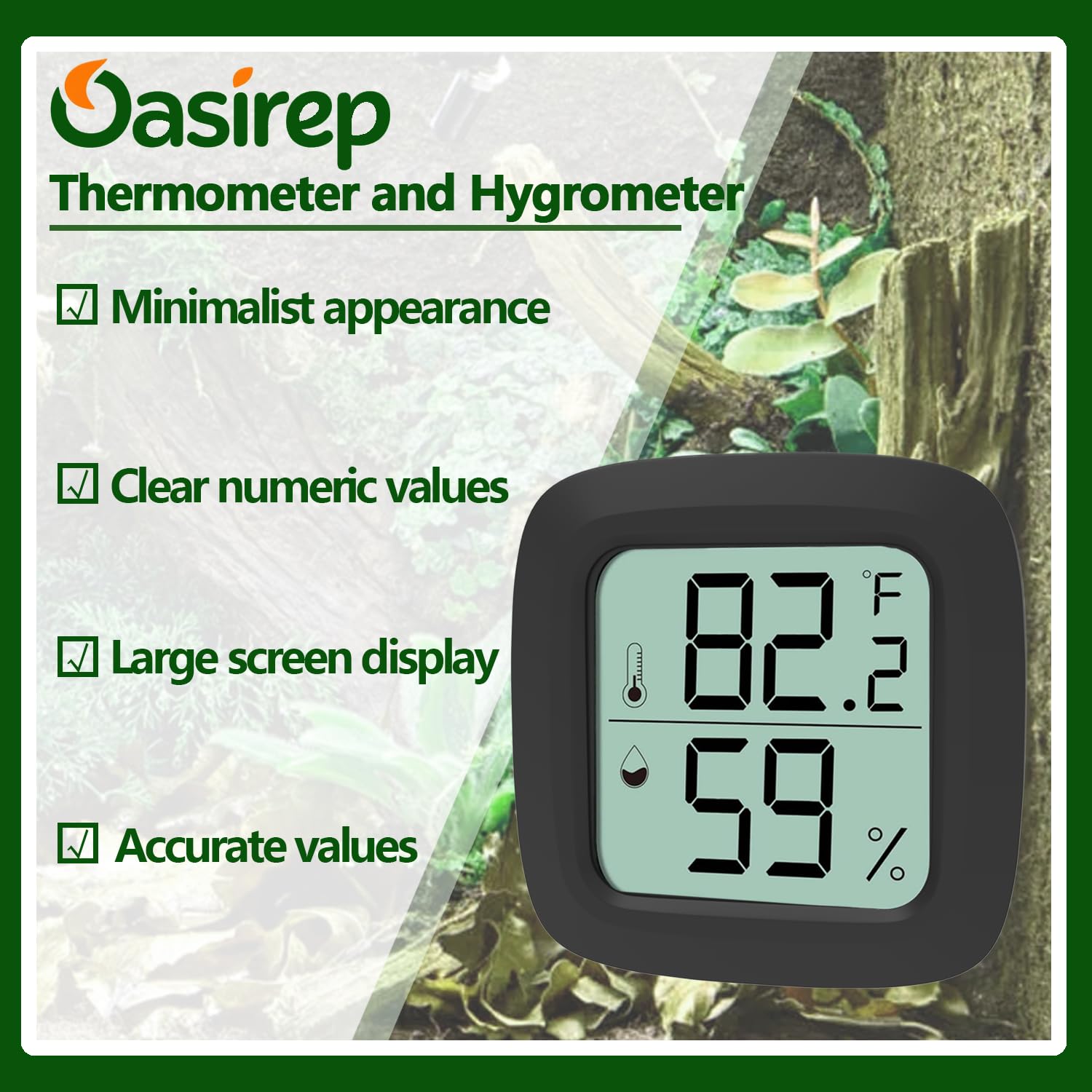 Oasirep dual-zone setup supports separate enclosures for different reptiles or amphibians.