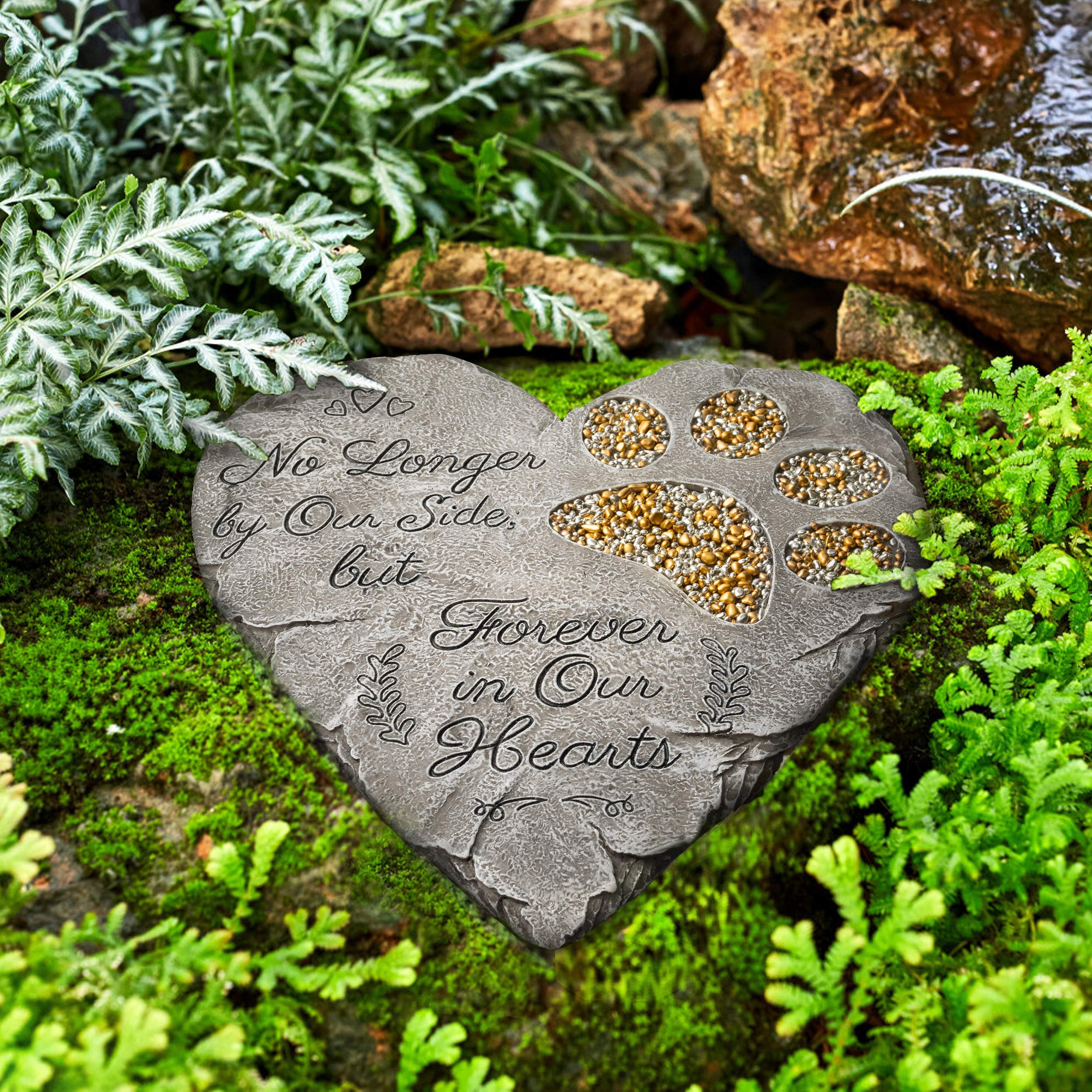 OBSI dog memorial stone suitable as garden marker or headstone for a lasting tribute.