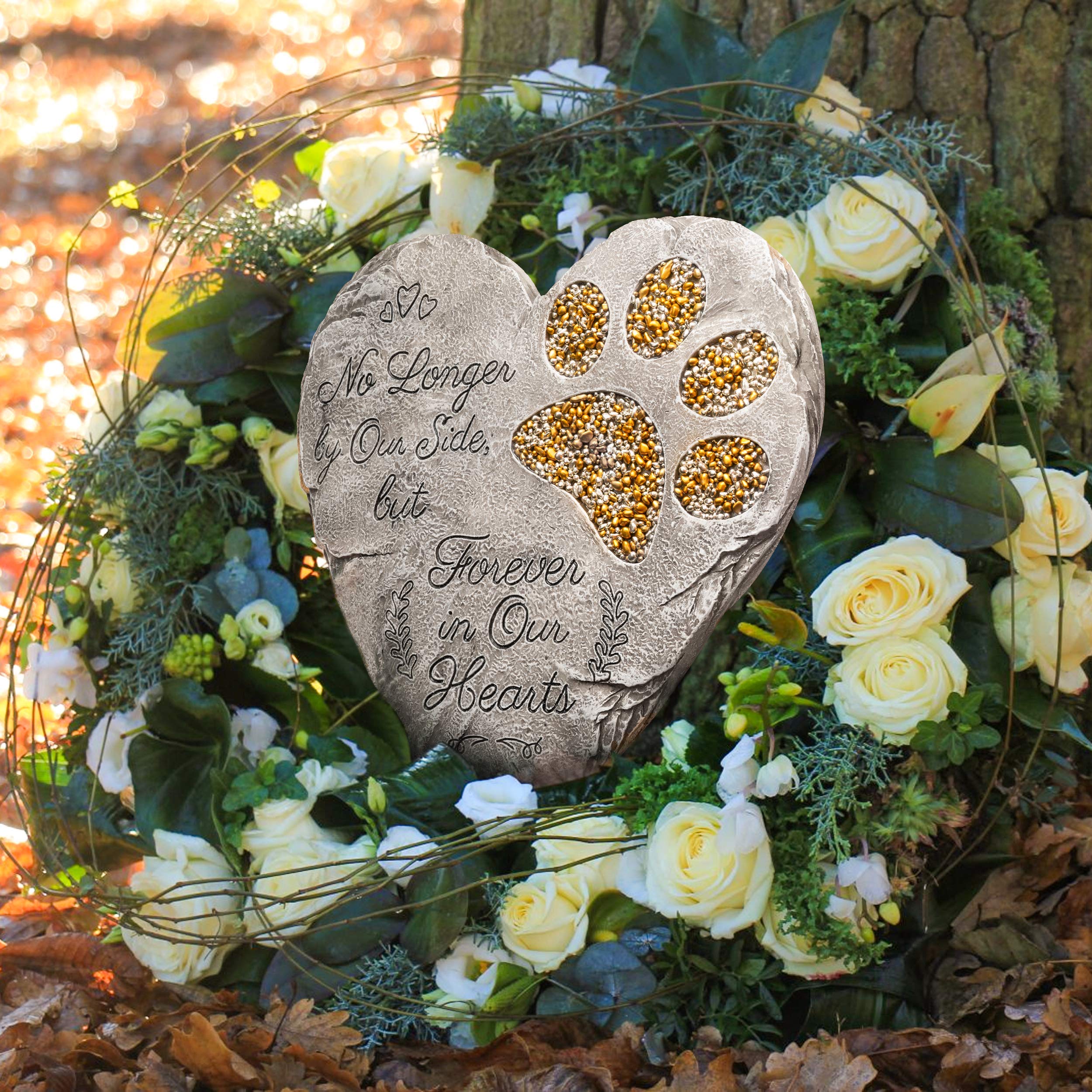 OBSI rainbow-bridge motif symbolizes memory and comfort for pet lovers.