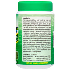 Formula Two pellets slow-sinking texture ideal for herbivorous and omnivorous fish.