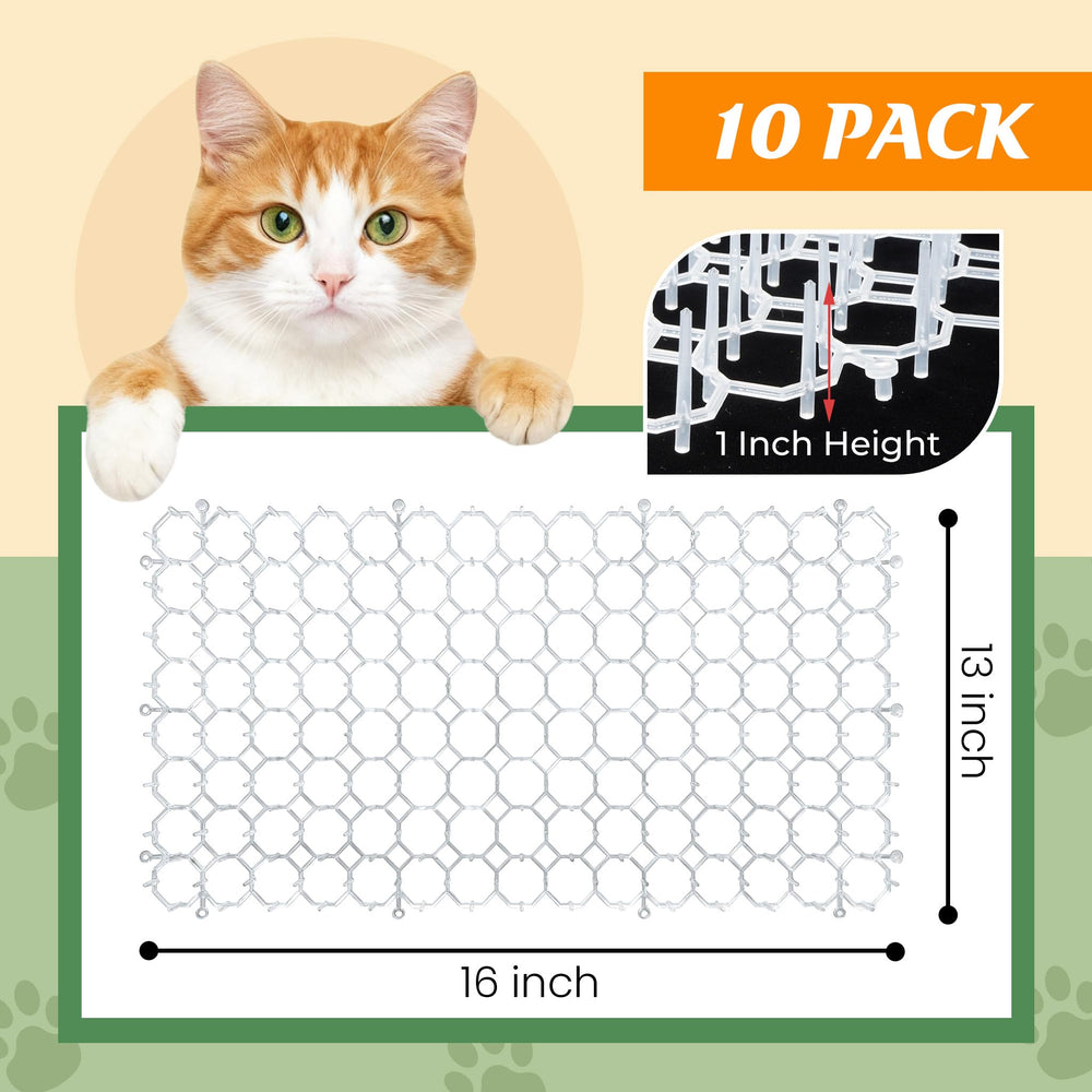 OCEANPAX Clear Scat Mat is easy to rinse away dirt and hair.