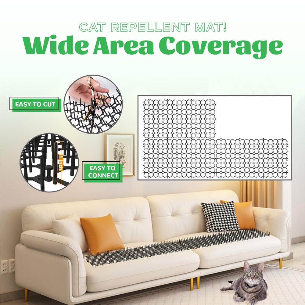 OceanPAX durable outdoor cat mat withstands weather and repeated use.