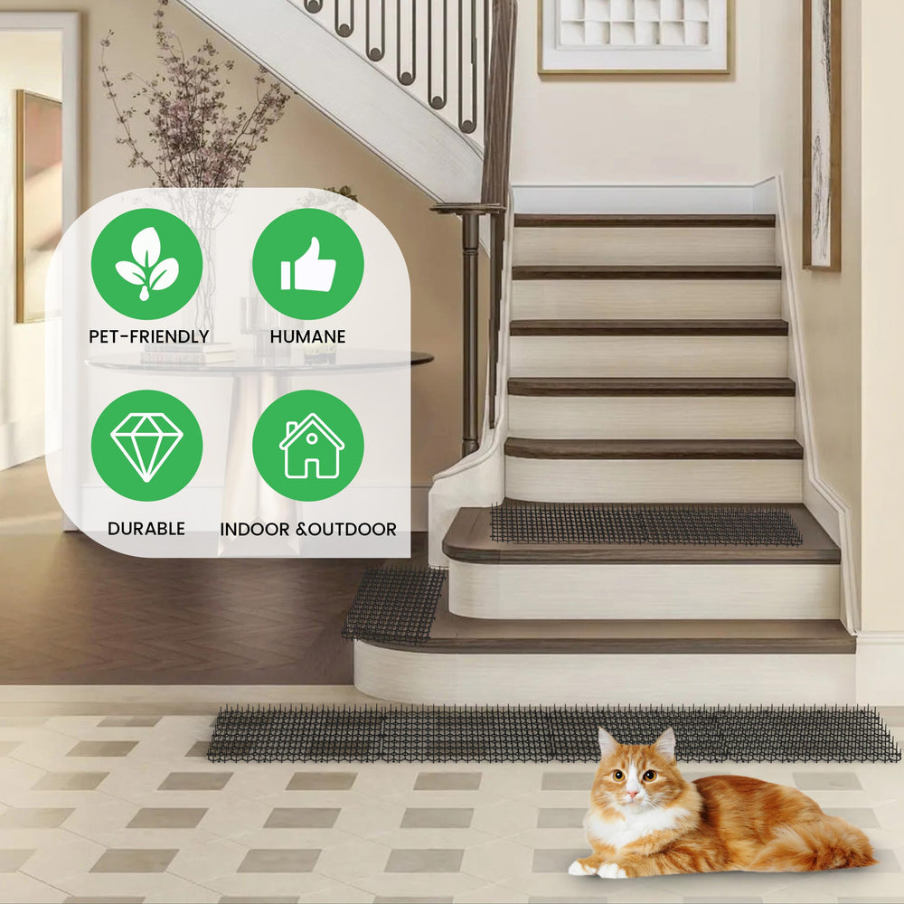 OceanPAX easy-install cat spike mat for quick, mess-free placement.