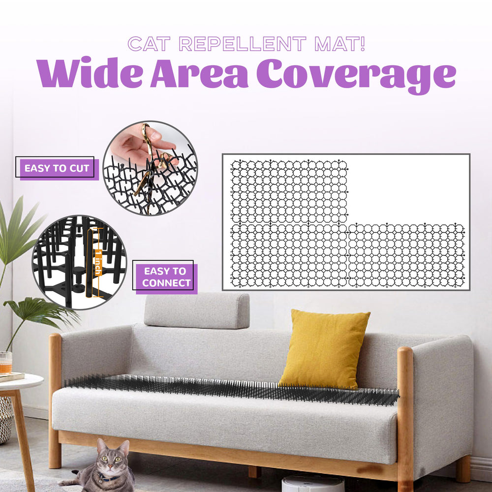 OCEANPAX scat mat ideal for stopping pet digging and mess.