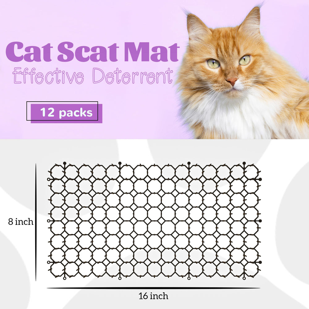 OCEANPAX scat mat 16x8 inches protects furniture from scratching.