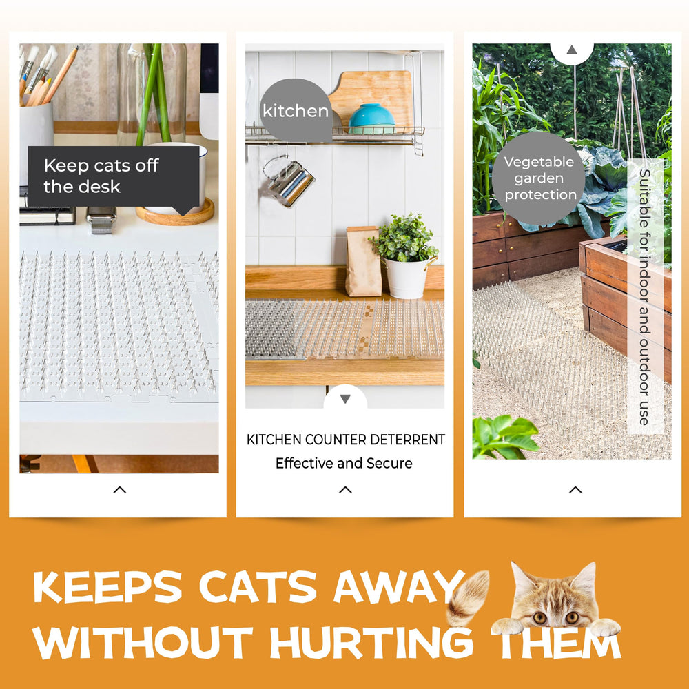 OceanPAX Scat Mat cuttable panels fit around corners and pots.