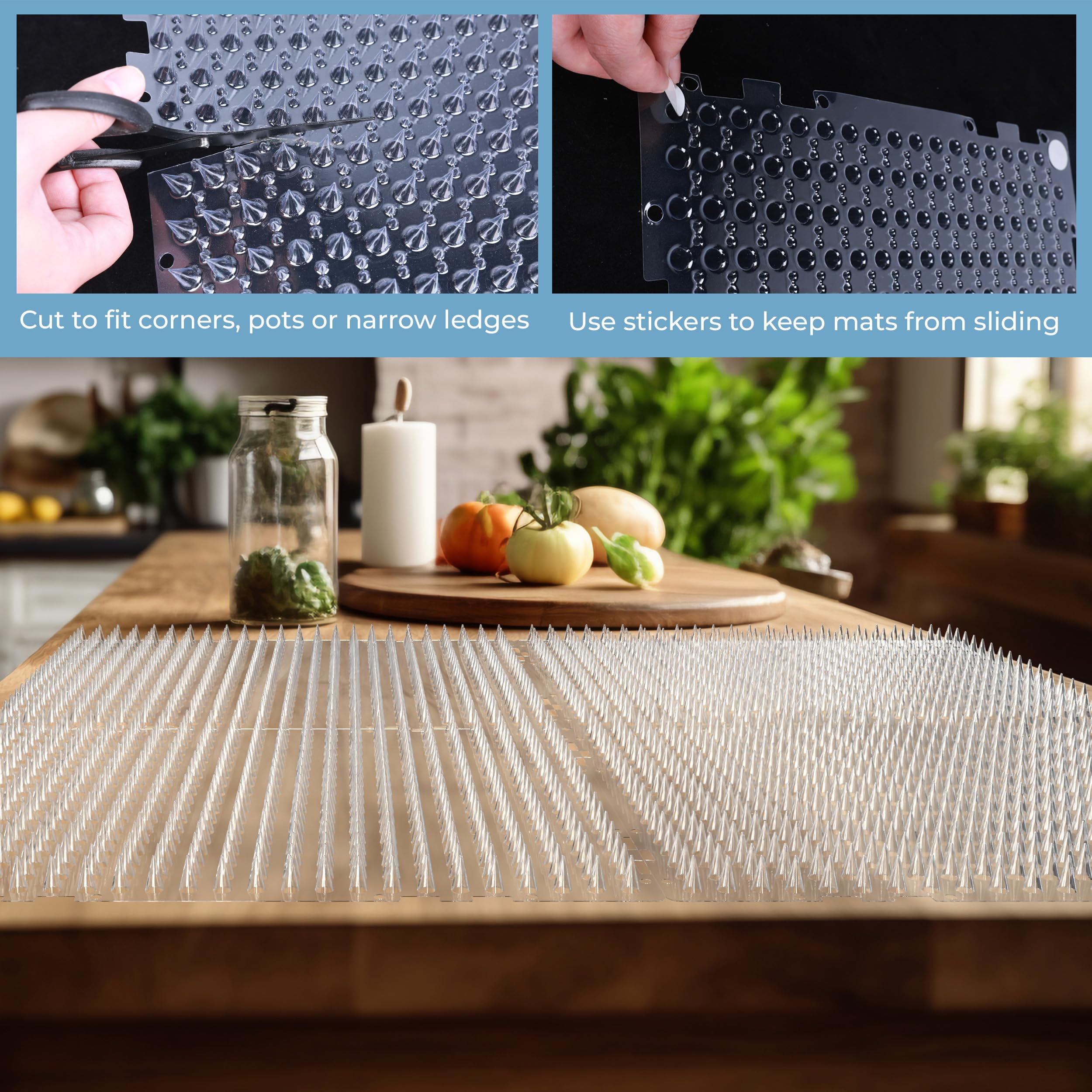 OCEANPAX weather-resistant mats are durable for indoor and outdoor use.