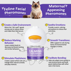 OcePor diffuser vent position guide to maximize calming signals.