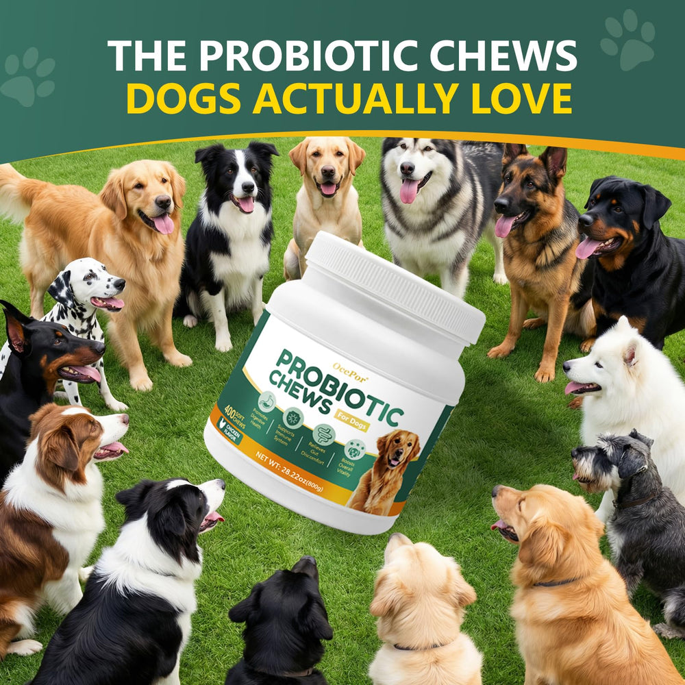 OcePor soft chews are easy to chew for puppies and seniors.