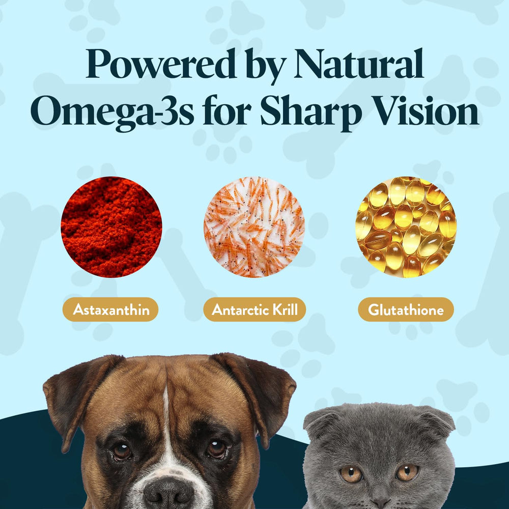 OcluVet Vision Chews chicken flavor, easy palatable eye support for pets.