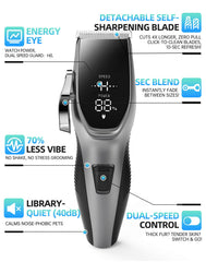OCPEET two-speed settings highlight adjustable power for thick coats