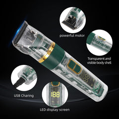 ODJSY clipper with digital display for precise battery and speed control