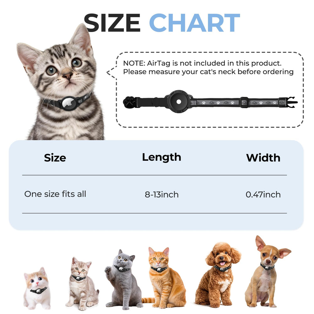 Odokele Collar on a kitten demonstrates adjustable fit for small pets.
