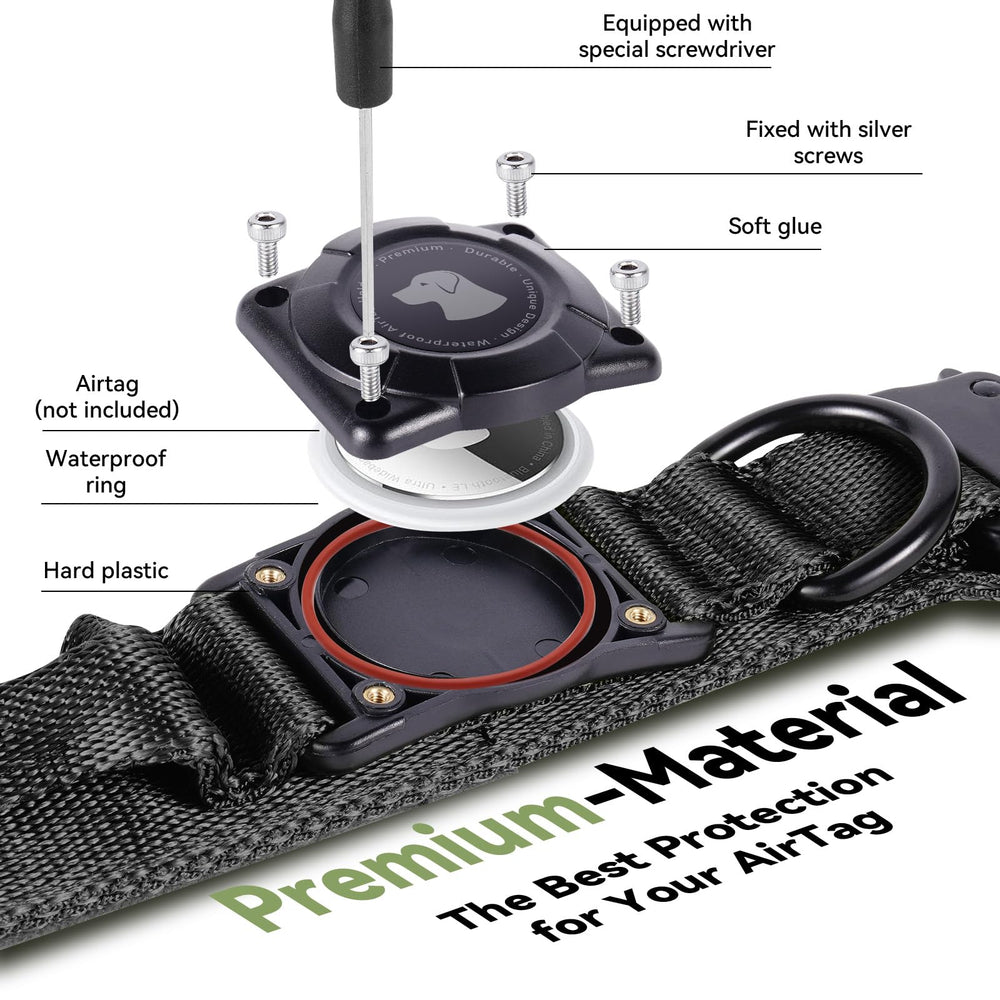 Odokele collar with soft breathable 1000D nylon for comfortable all-day wear
