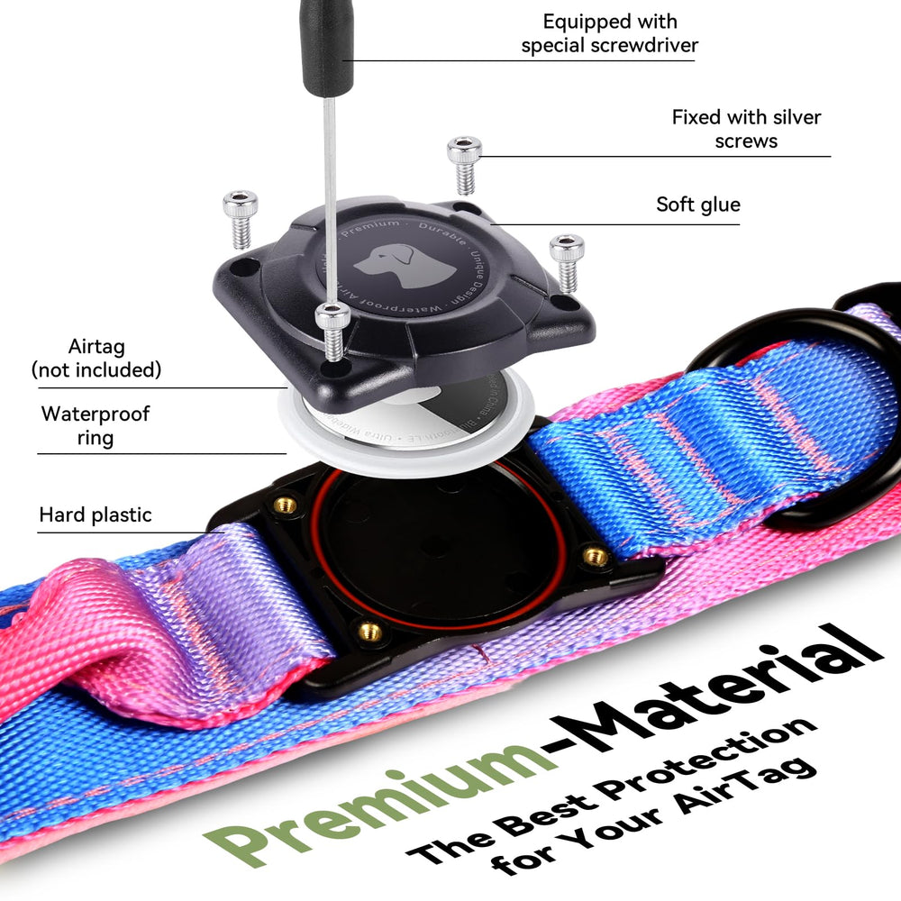 Odokele soft nylon tactical collar delivers comfort and durability for active dogs