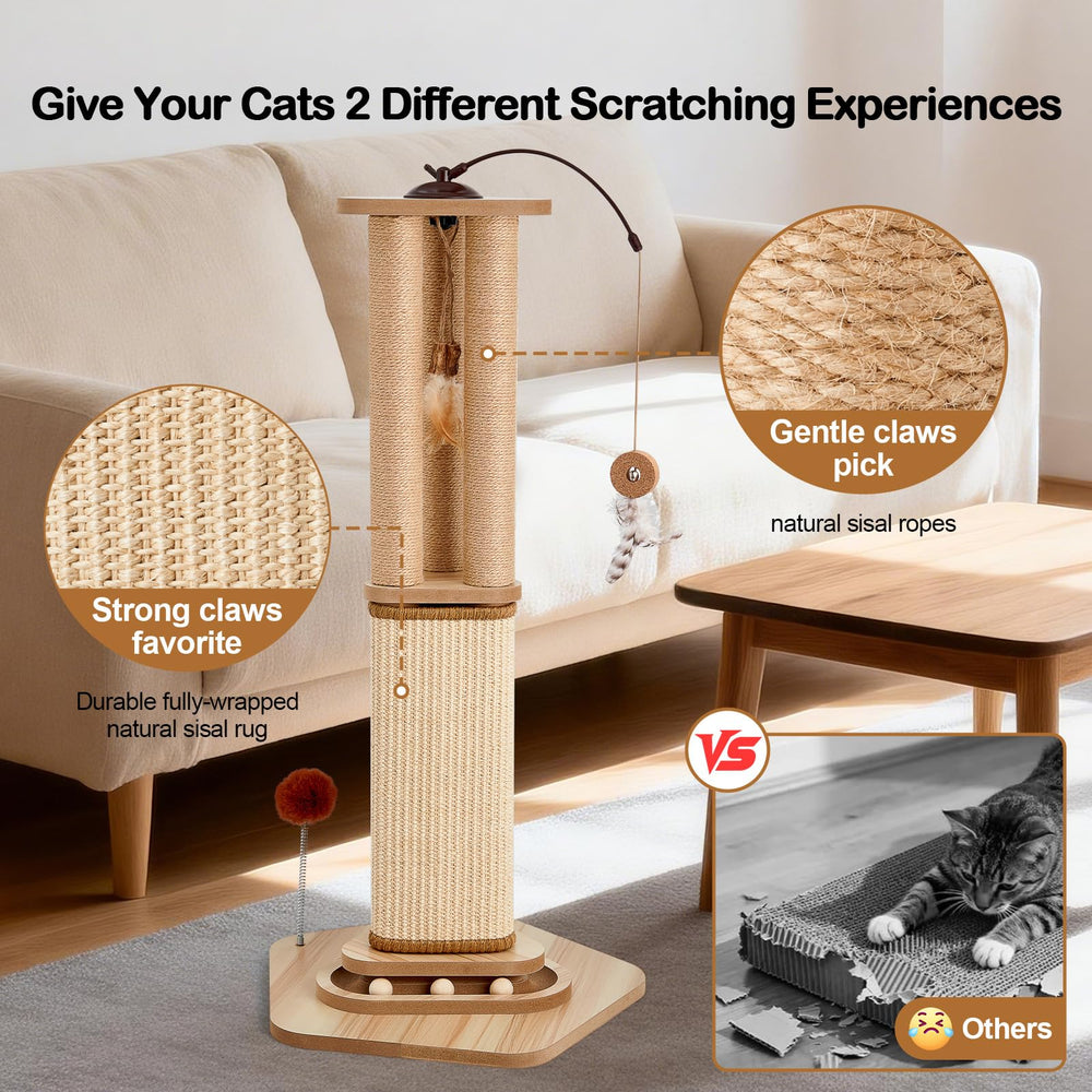 Odoland catnip feather lure invites playful pouncing and hunting.