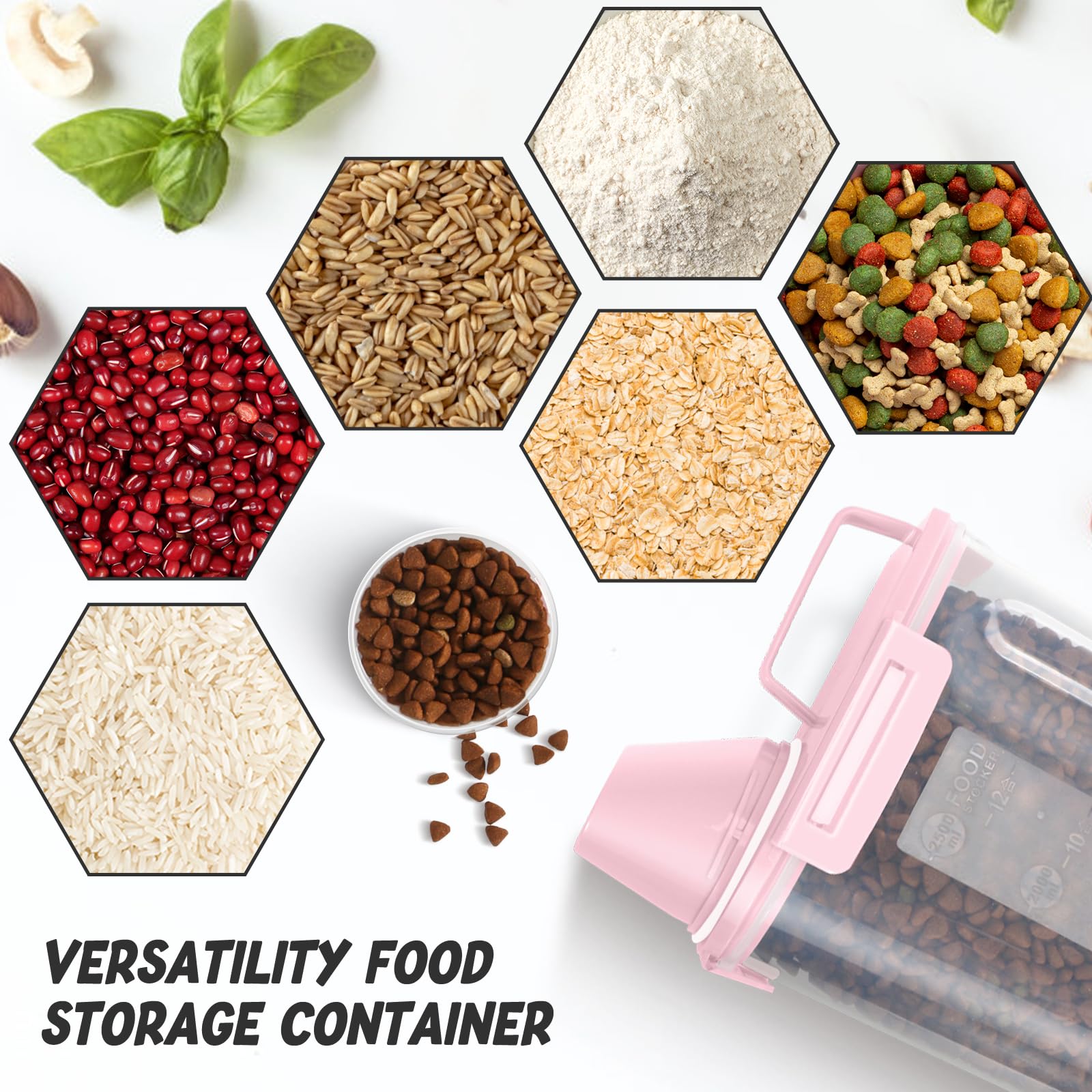 ODOMU sees-through design simplifies inventory checks in kitchen.