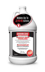 Odorcide 210 concentrate bottle for powerful home odor elimination.