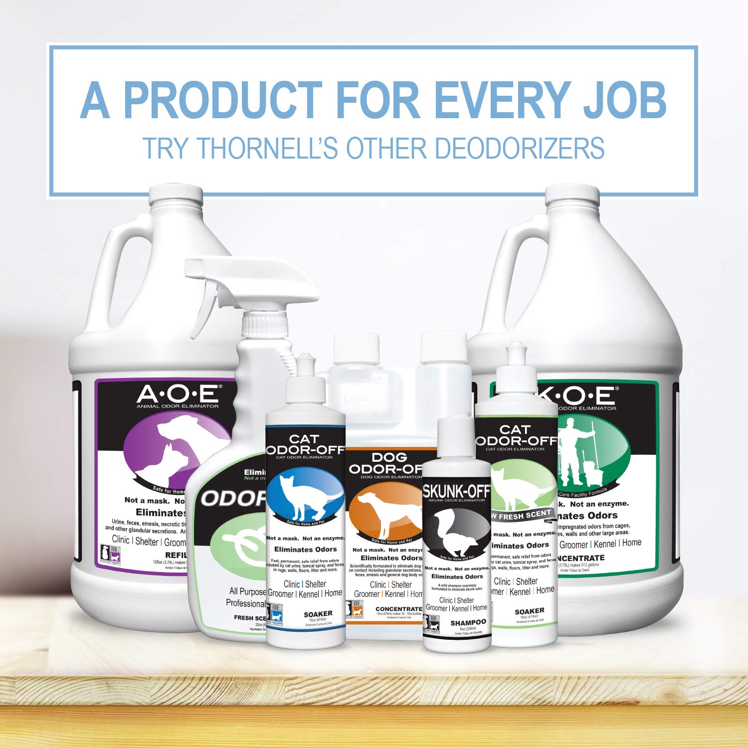 Odorcide K.O.E fresh scent odor eliminator bottle enhances home and kennel odor control