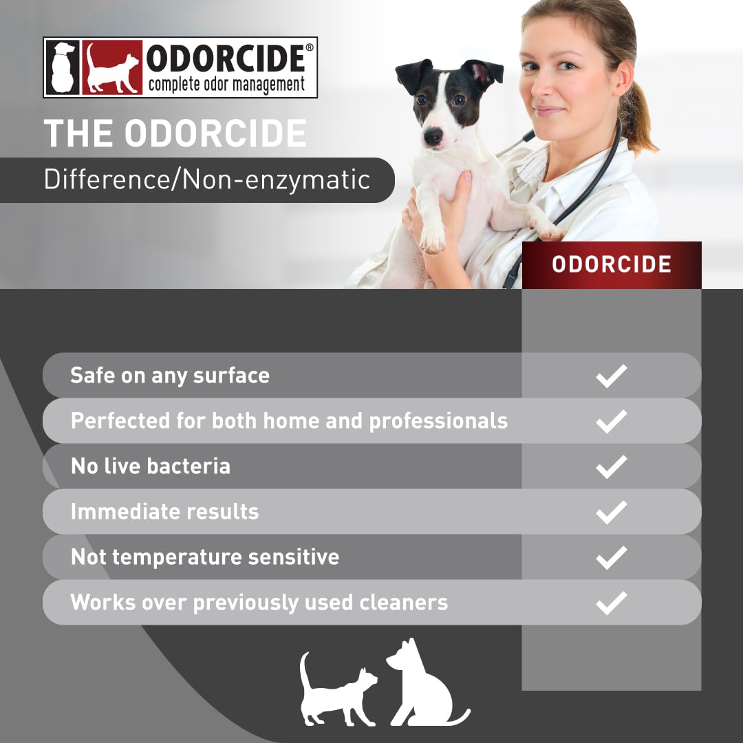 Odorcide K.O.E Frost Scent bottle label highlights fresh fragrance.