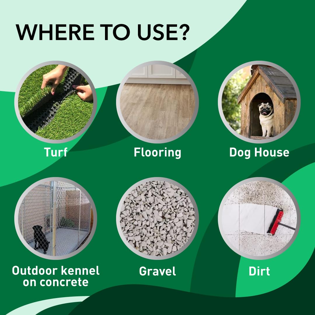 Odorcide KOE spray action targets odor sources for fast results.