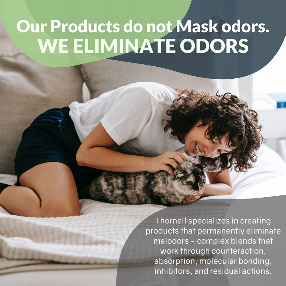 Odorcide Thornell Cat Odor-Off fresh scent leaves a pleasant smell