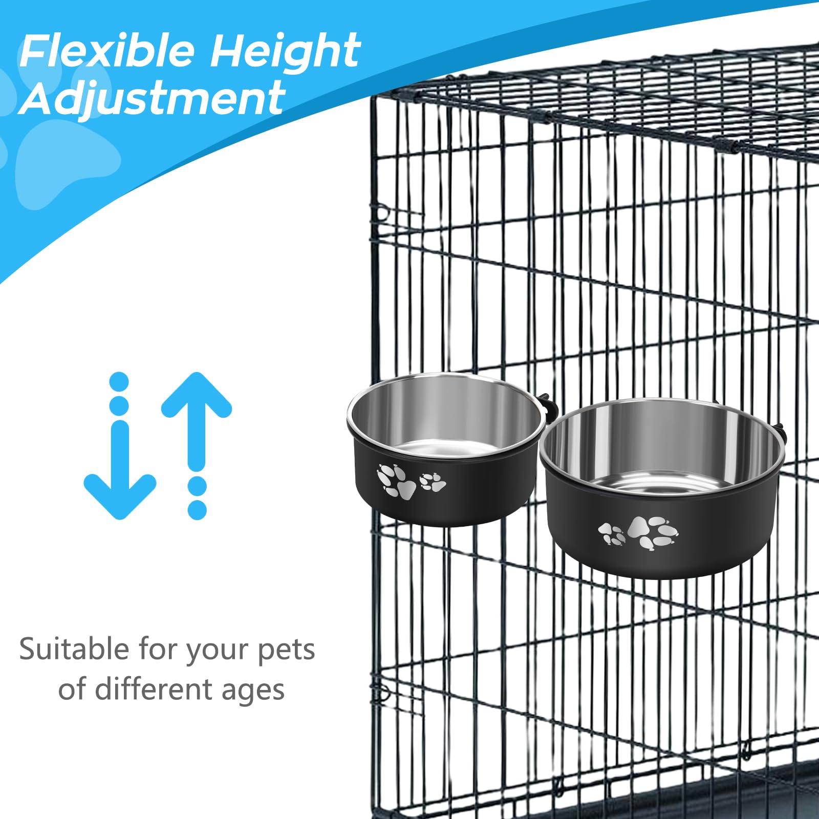 OFFKITSLY removable bowl design allows quick cleaning and sanitation.