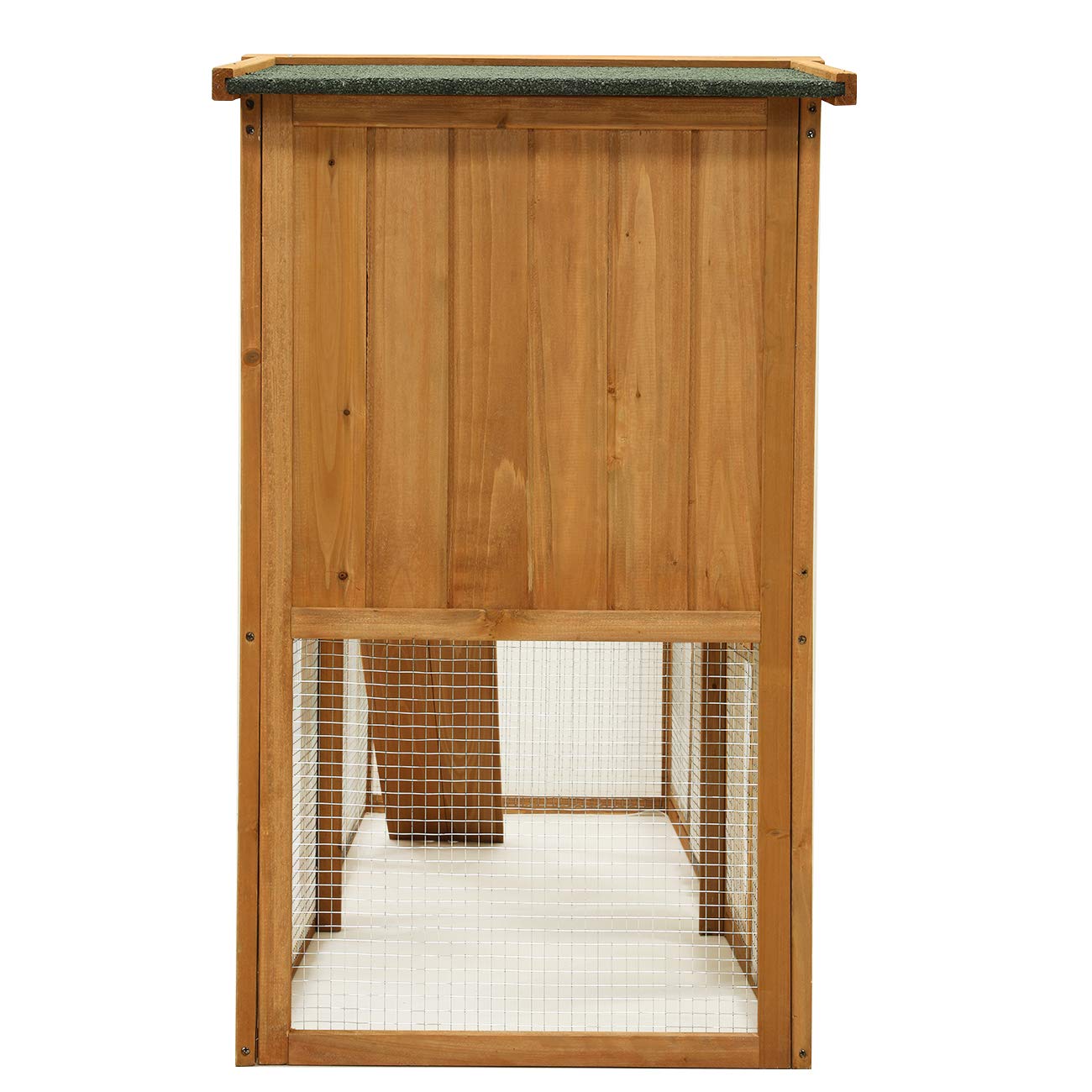 Ogrmar chicken coop large outdoor hutch removable tray simplifies cleaning after daily use