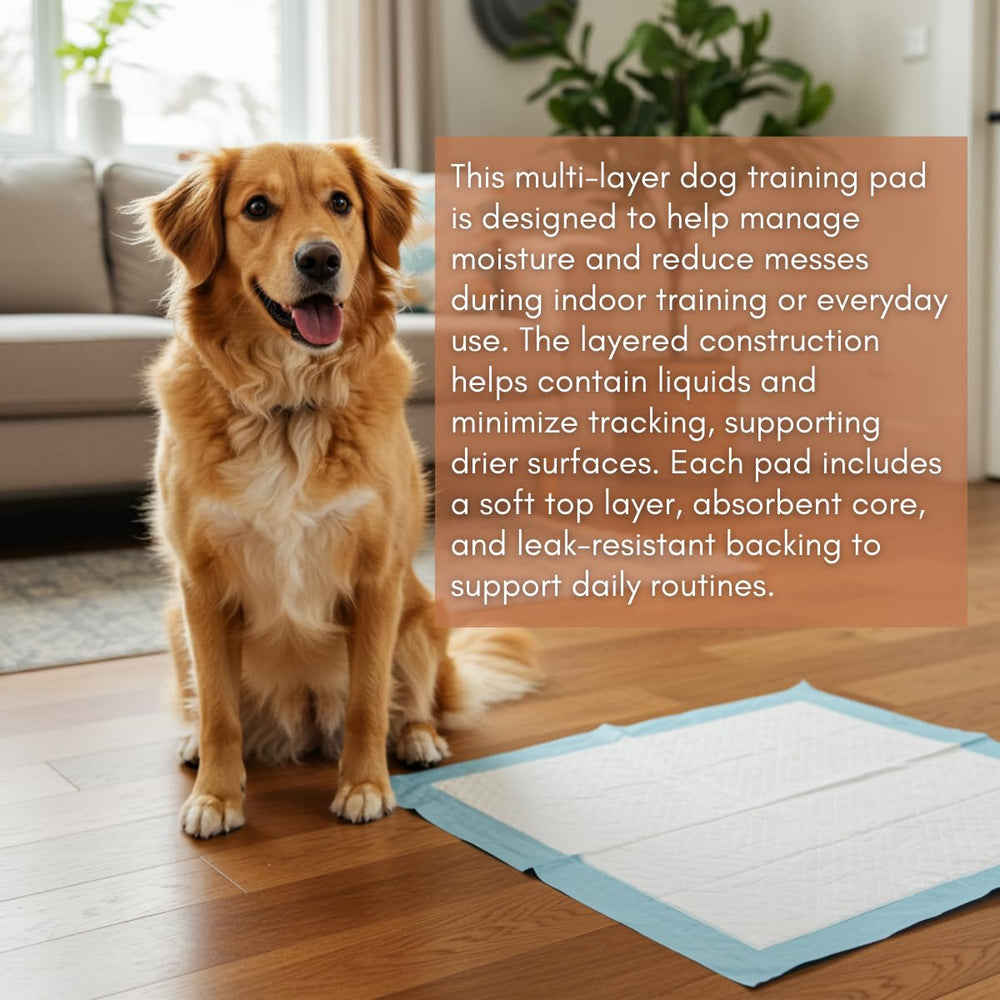 Oh Happy Pads laid flat on floor showing large coverage area