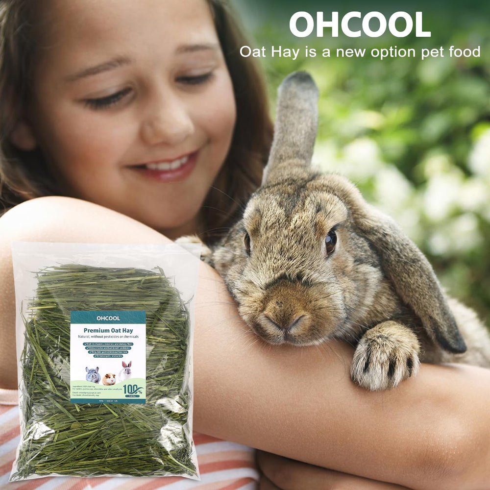 Two-pack Ohcool oat hay storage and easy access