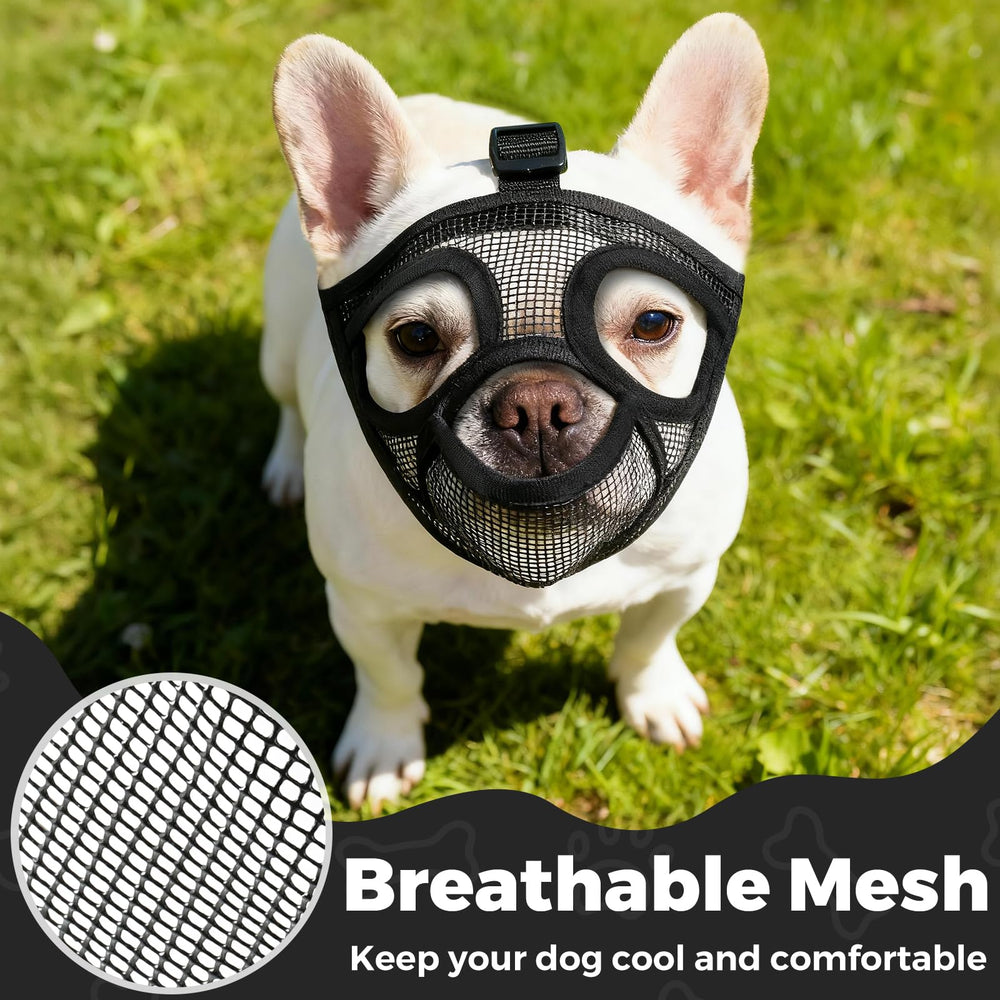OHCOZZY adjustable-fit muzzle secures a safe, snug wear.