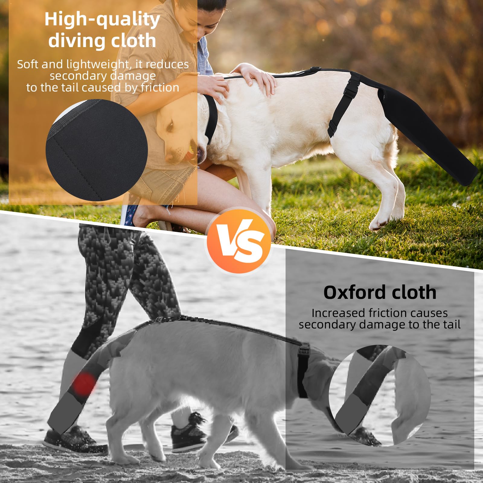 OHCOZZY washable and portable tail protector for hiking and travel.