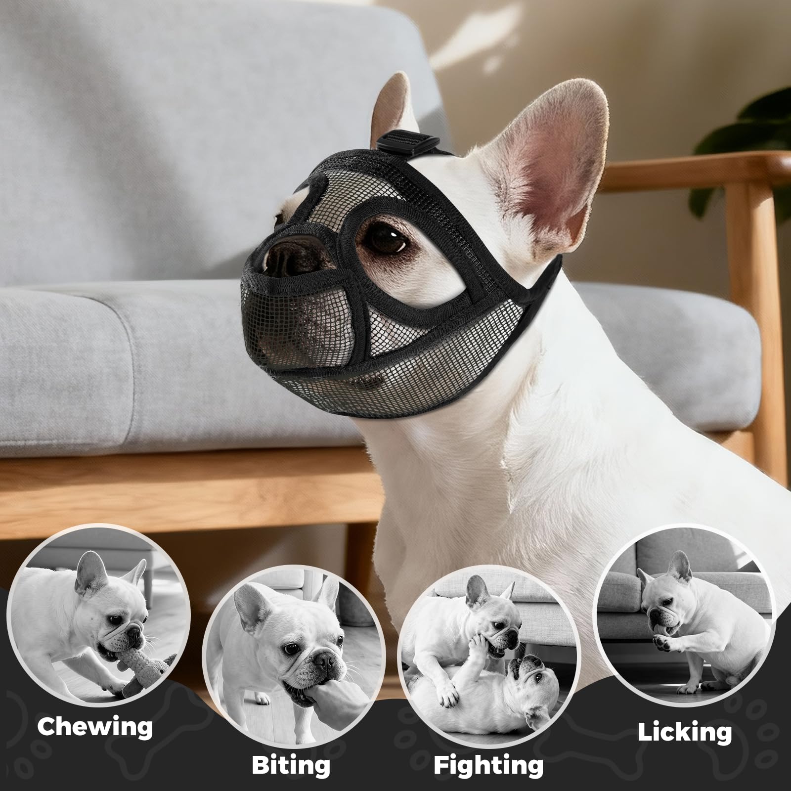 OHCOZZY eyehole design supports calm walks with clear surroundings.