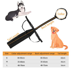 OHCOZZY tail protector with breathable design helps stay cool while guarding wounds.