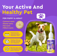 OHEAL Wart Remover natural ingredients gentle on dogs' skin