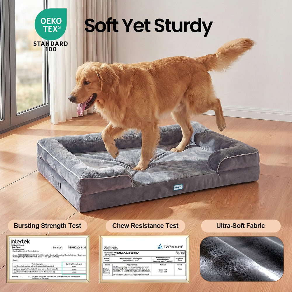 OhGeni removable cover is machine washable for easy cleaning.