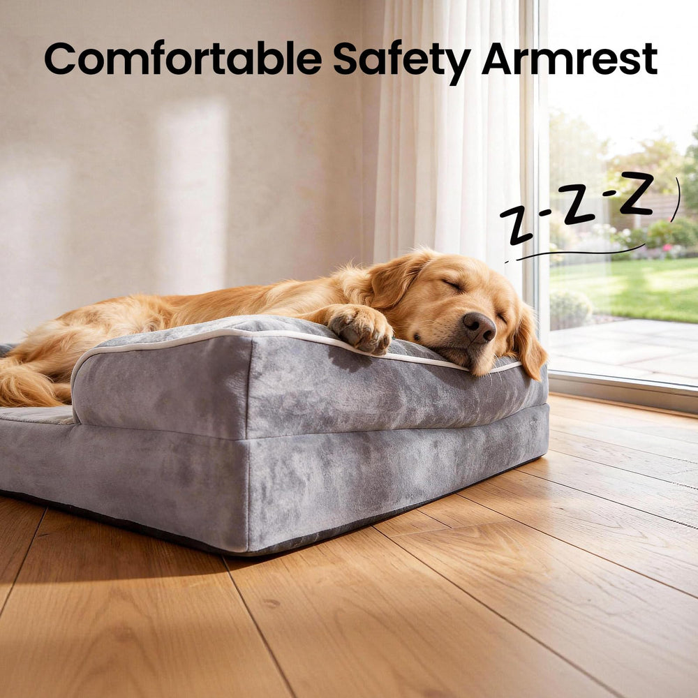 OhGeni memory foam and egg-crate foam provide targeted pressure relief and support.