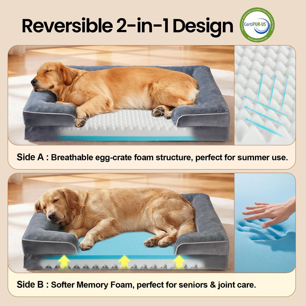 OhGeni plush sleep surface feels soft against noses and paws.