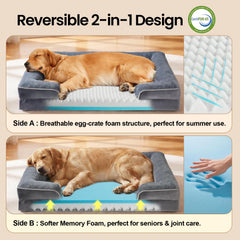 OhGeni plush sleep surface feels soft against noses and paws.