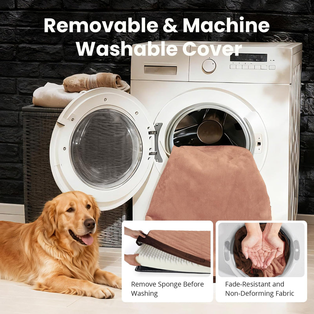 OhGeni crate-compatible bed mat suitable for car trips